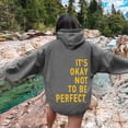 thumbnail image 2 of Tanghaowl Sweatshirts for Women Loose Fit Letter Print Hoodies Long Sleeved Hoodie and Cozy Warm Lining Light Pink S, 2 of 4