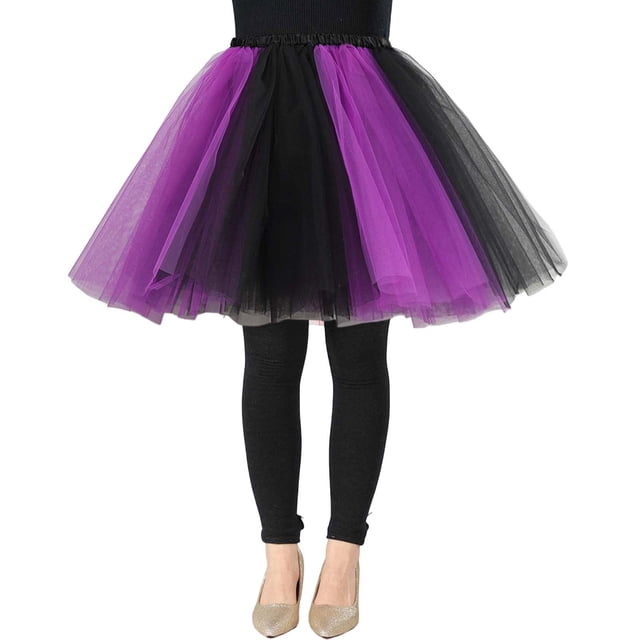 And Plaid Skirt Toddler Womens Button Pencil Skirt Pleated Tennis Dark Asymmetrical Ruffle Mini Womens Pleated Mini Women's Flowy Mesh Tutu For Casual Performance Play Black M