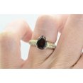 thumbnail image 2 of Diamond Solitaire Engagement Ring Fancy Brown Pear 14K Yellow Gold 3.94 TCW Ring Size 6US, 2 of 8