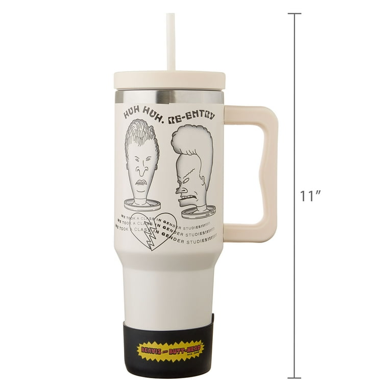Beavis & Butthead 40 oz Tumbler, Includes Boot and Pouch - Walmart.com