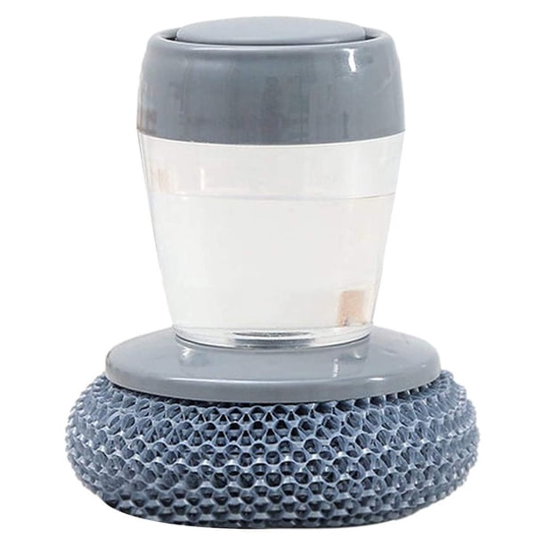 De Jabón Para Palma, Cepillo Automático Para Añadir Líquido, Bola De Alambre De Acero, Cepillo De Limpieza Para Herramienta De Cocina matsuzay HA042343-02