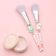 thumbnail image 1 of Cute Makeup Brushes 7pcs Cute Makeup Brushes Metal Handle Kawaii Makeup Brush For Eyeshadow Blusher Highlight Concealer With Storage Bag ANGGREK Otros, 1 of 8