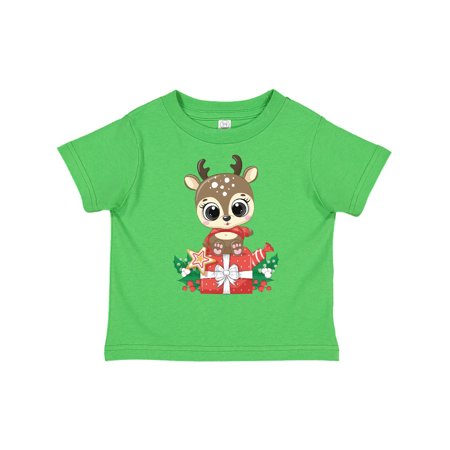 

Inktastic Christmas Deer Gift Toddler Boy or Toddler Girl T-Shirt