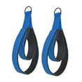 thumbnail image 2 of Mornei 2 Pieces Pilates Double Loop Strap Exercise Strap Beginner D Rings Straps Handle Deep Blue, 2 of 9