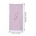 thumbnail image 3 of yulier Butterfly Beach Towel 31"x63" Microfiber Camping Towels Girls Beach Towel Soft Beach Blanket Beach Pool Travel Swimming Bath Shower Towel, 3 of 8