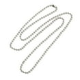 thumbnail image 2 of Resistant Stainless Steel Necklace Making Stainless Steel Ball Chains Stainless Steel color 23.6 inch(60cm) 2.5mm, 2 of 2