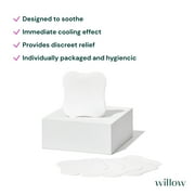 Willow Cooling Gel Nipple Pads, 6-count