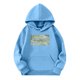 thumbnail image 4 of Moonsky Sudadera con capucha y cordón HUNTRX, estampado de grupo de chicas coreanas, jersey corto, suave y cómodo, top de manga larga para primavera y otoño. Azul 100, 4 of 4