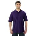 thumbnail image 1 of Jerzees Mens SpotShield Short Sleeve Jersey Sport Shirt, L, Deep Purple, 1 of 2