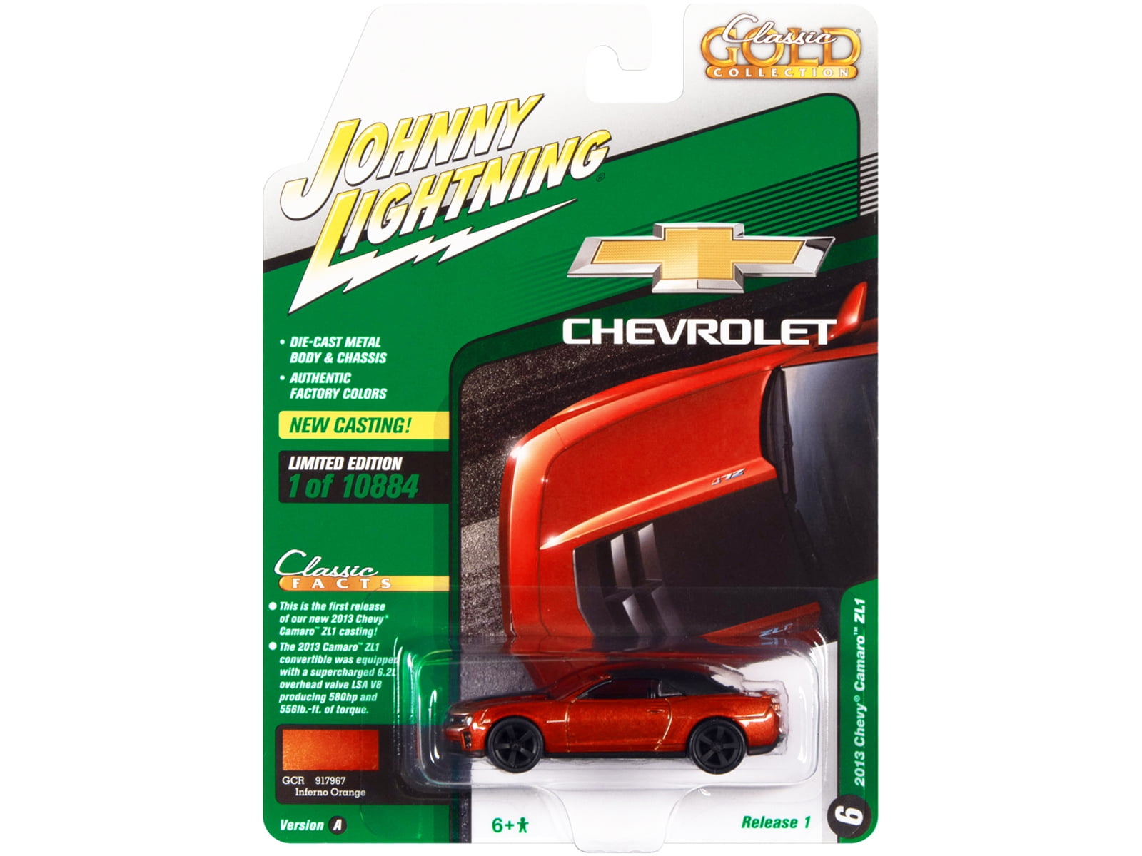 2013 Chevrolet Camaro ZL1 Convertible Inferno Orange Met. w Black