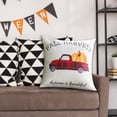thumbnail image 2 of Embroidered Home Halloween Pumpkin Bat Cushion Back Cushion Pillowcase, 2 of 5