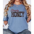 thumbnail image 5 of Howdy Honey Shirt for Women Country Western Cowgirl Rodeo Concert Nashville Graphic Tee Blue Jean Shirt Adult 2XL, 5 of 7