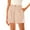 Beige, variant on Seductiva Beige Clothing Shorts for Women Womens Summer High Waist Shorts Zippered Wrap Hem Wide Leg Shorts Relaxed Fit Casual