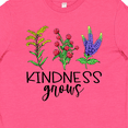 thumbnail image 4 of Inktastic Kindness Grows Wildflowers Youth T-Shirt, 4 of 5