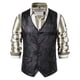 thumbnail image 1 of Chaleco de chaqueta de un solo pecho de ante con cuello en V de Europa y Estados Unidos, 1 of 6