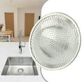 thumbnail image 3 of STEEL PLUG STRAINER Bath/Bathroom Sink Shower Drain Filter Cover Hair Catcher UK, 3 of 5