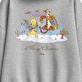 thumbnail image 2 of Winnie the Pooh - Merry Christmas Tigger and Pooh Oversized Fleece Hoodie Sweatshirt, 2 of 4