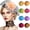 Fresh Colors, variant on 9 count Derby Fascinators Hats Party Pillbox Hat with Clips for Women Flower Headwear for Wedding, Church