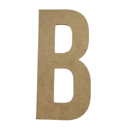 Wooden Letter Unfinished, Bebas Neue Font, Craft Cutout