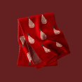 thumbnail image 1 of Versatile Christmas Knitted Wool Red Scarf Deer Elk Scarfs Printed Snowflake Warm Personality Couple Shawl, 1 of 4