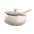 thumbnail image 4 of jifeng Frying Pan Nonstick Cooker Cooking Pot Soup Pot for Soup Breakfast Vegetable 28cm, 4 of 7