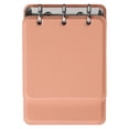 thumbnail image 2 of Palm-Size Refillable Notebook - Mini Loose Leaf Journal - Pocket Flip Notebook with Refillable Pages - Pink, 2 of 7