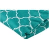 Summer Ultra Plush Changing Pad Cover (Teal Medallion)