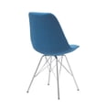 thumbnail image 5 of Porthos Home Upholstered Dining Chair with Chrome Metal Legs, 5 of 7