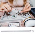thumbnail image 3 of Bracelet Wearing Aid Tool – 3-Second One-Handed Jewelry Clasp Assistant with Magnetic Clip and Silicone Tips, 2-Piece Set, 3 of 5