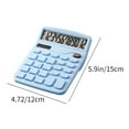 thumbnail image 4 of Calculator Cute Scientific Calculator 12 Digits Large Display And Buttons Clear Large LCD Display Ideal For Office Home And Business Use, 4 of 8