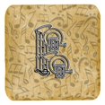 thumbnail image 1 of Carolines Treasures CJ2004-BFC Letter B Musical Instrument Alphabet Foam Coasters- Set Of 4, 1 of 1