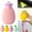 Pink, variant on Floleo Mini Hot Water Bottle With Cover, Hot Warm Water Bag Pack Bottles For Pain Relief Hot Compress Bottle Covers Only, Heating Bag Cute Hand Warmer-Pineapple-Silicone