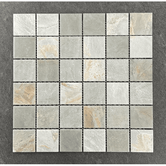 15-Sheets of 2 x 2 Grid Matte Porcelain Mosaic Wall Tile / Floor Tile