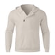 thumbnail image 2 of Gibobby Sudaderas y2k Sudadera con Capucha de Forro Polar Sudadera para Hombre(Caqui,G), 2 of 5