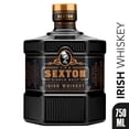 thumbnail image 2 of Sexton Single Malt Irish Whiskey and Two Rocks Glasses, 40% ABV, 80 Proof, One 750 ml Glass Bottle, 2 of 3