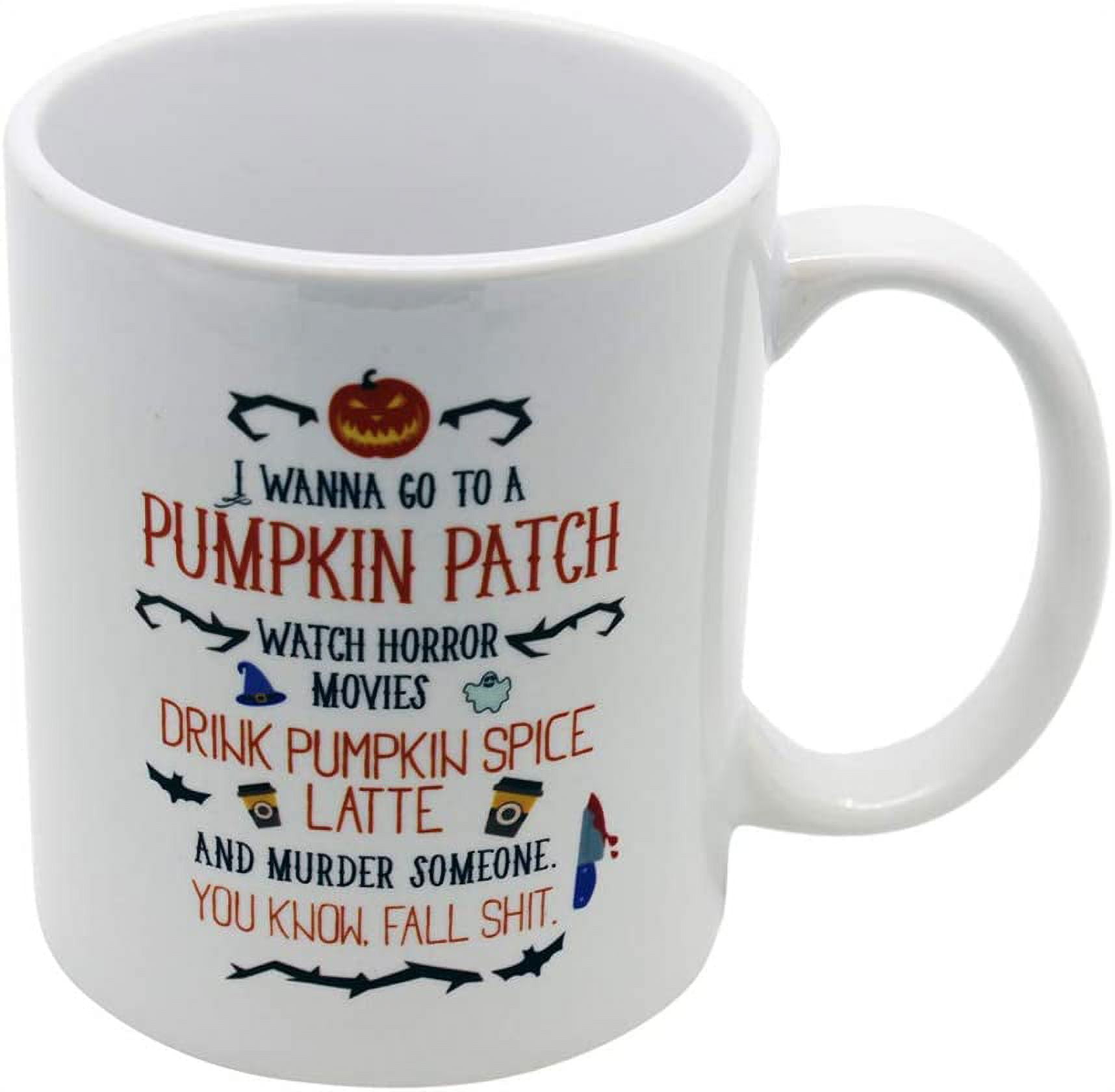 Coffee Because Murdering Is Wrong Mug Camping Mug Travel Mug Beer Stein  Funny Coffee Mugs Halloween Horror Nights 2023 Black Cat Halloween Coffee  Mug - Laughinks