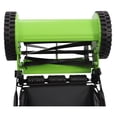 thumbnail image 4 of 12-Inch Manual Push Reel Lawn Mower with 23L Collection Bag, 5-Blade Push Lawn Sweeper Grass Catcher Outdoor Power Tools Manual Lawn Dethatcher, 12inch Cutting Width, 4 of 9