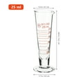 thumbnail image 5 of Measuring Cup 25ml Small Glass Measuring Cup Glass Measure Cup Graduated Cylinder Laboratory Equipment, 5 of 6