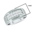 thumbnail image 2 of SZUL Women's SZUL 1 Carat TW Diamond Men's Ring in 10K White Gold (J-K-L Color, I2-I3 Clarity), 2 of 4
