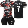 thumbnail image 1 of Maillot de Football pour Enfants Garçons Filles VINI JR.7# BELLINGHAM 5# RODRYGO 11# MODRIC 10#, 1 of 2