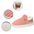 thumbnail image 4 of Shadoumai Slipper Booties For Women Men Cozy Stylish Slipper Winter Fuzzy Warm Thick-Soled House Cloud Slides With Anti-Slip Sole, 4 of 9