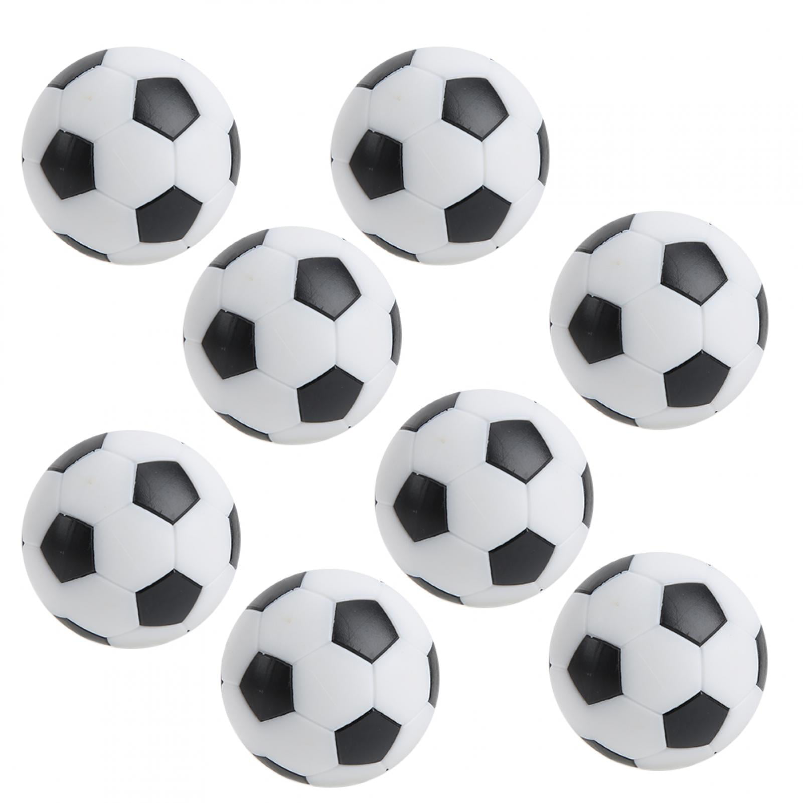 Table Football Balls Mini Black 8Pcs Mini Table Football Balls Indoor/Outdoor 