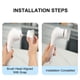 thumbnail image 5 of Cepillo de limpieza eléctrico recargable | 5 cabezales de cepillo reemplazables para lechada, pared de baño, baldosas, suelo, bañera, cocina | Alimentado por USB | Diseño ligero y ergonómico, 5 of 8