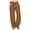Orange_CS20, variant on Lumtrix Women Wide Leg Linen Palazzo Pants Casual Elastic High Waist Drawstring Flowy Loose Beach Travel Trousers with Pockets Navy XL