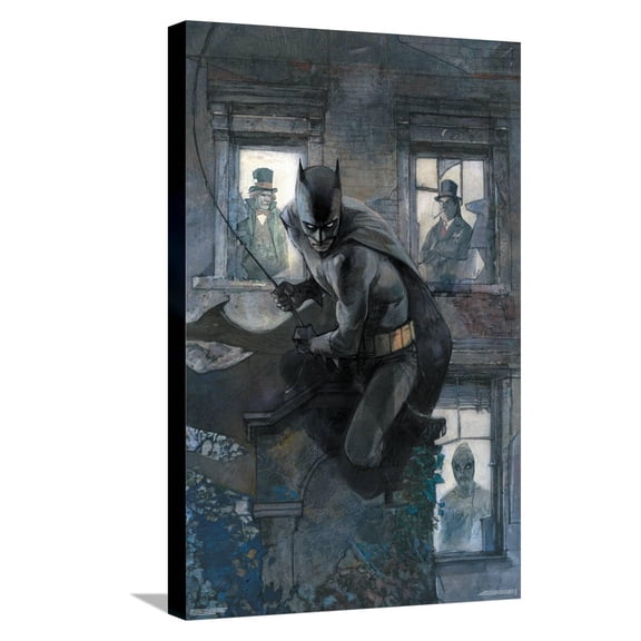DC Comics Batman - The Dark Knight Annual #1 Canvas Wall Poster, 14.725" x 22.375"