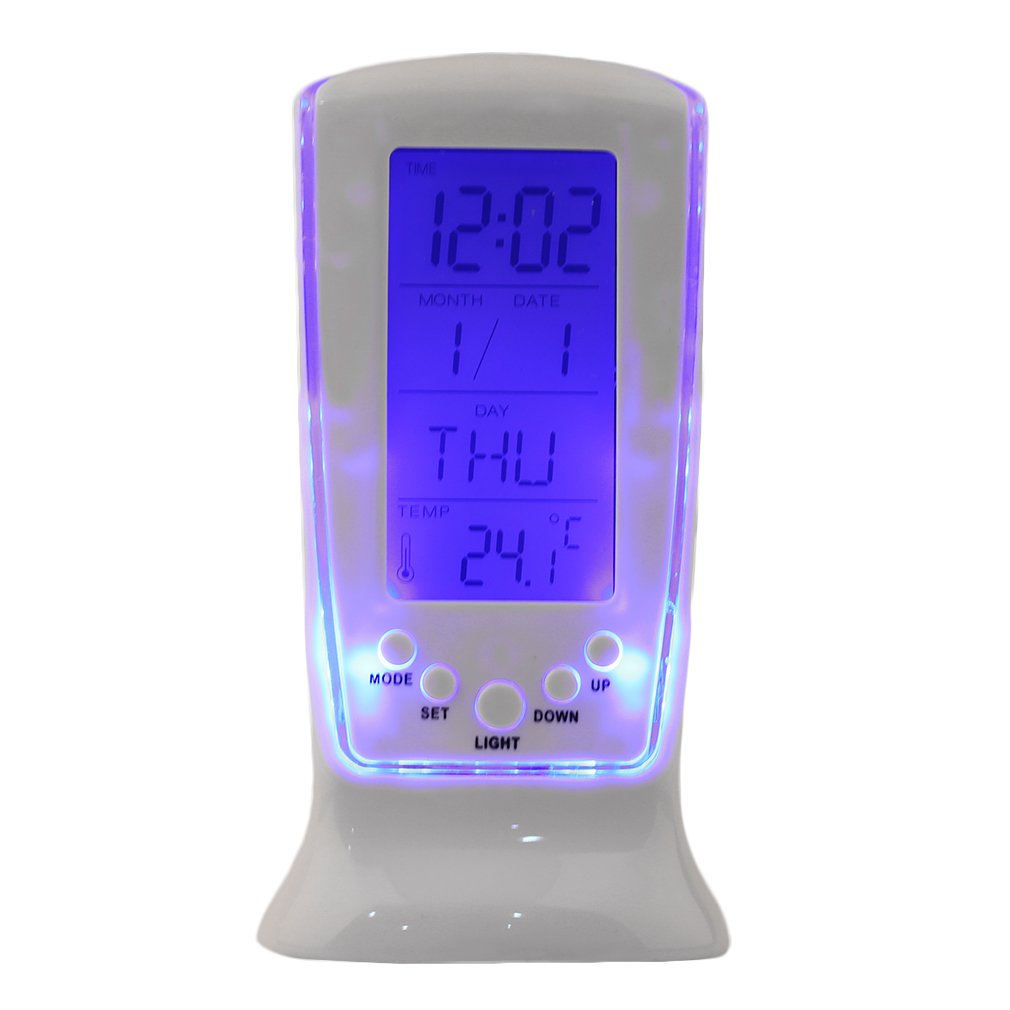 Digital LED Display Table Alarm Clocks Backlight Mini Music Fashion Clock Walmart Canada