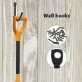 thumbnail image 3 of WEUVEB 10Ud Negros Para Colgar Herramientas De Jardinería Fácil Instalación, 3 of 8