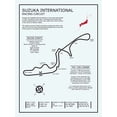thumbnail image 2 of Rogan, Mark 12x14 White Modern Wood Framed Museum Art Print Titled - Suzuka Int Racing Circuit, 2 of 4