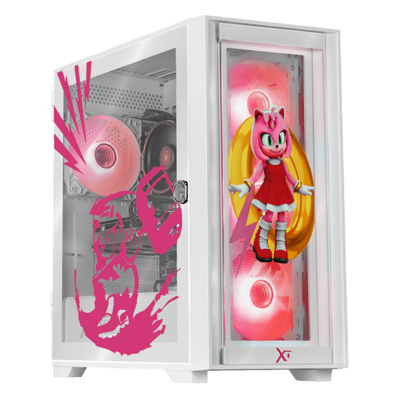 PC Gamer Xtreme PC Gaming NVIDIA GeForce RTX 5060 AMD Ryzen 7 5700 32GB SSD 1TB WIFI Sonic Amy Ring gaming 1080p, estudios y multitarea