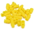 thumbnail image 3 of Portatintas, 1000 piezas/bolsa, vaso de tinta de plástico amarillo para microblading, vaso de tinta para tatuaje, gran rendimiento, 3 of 8